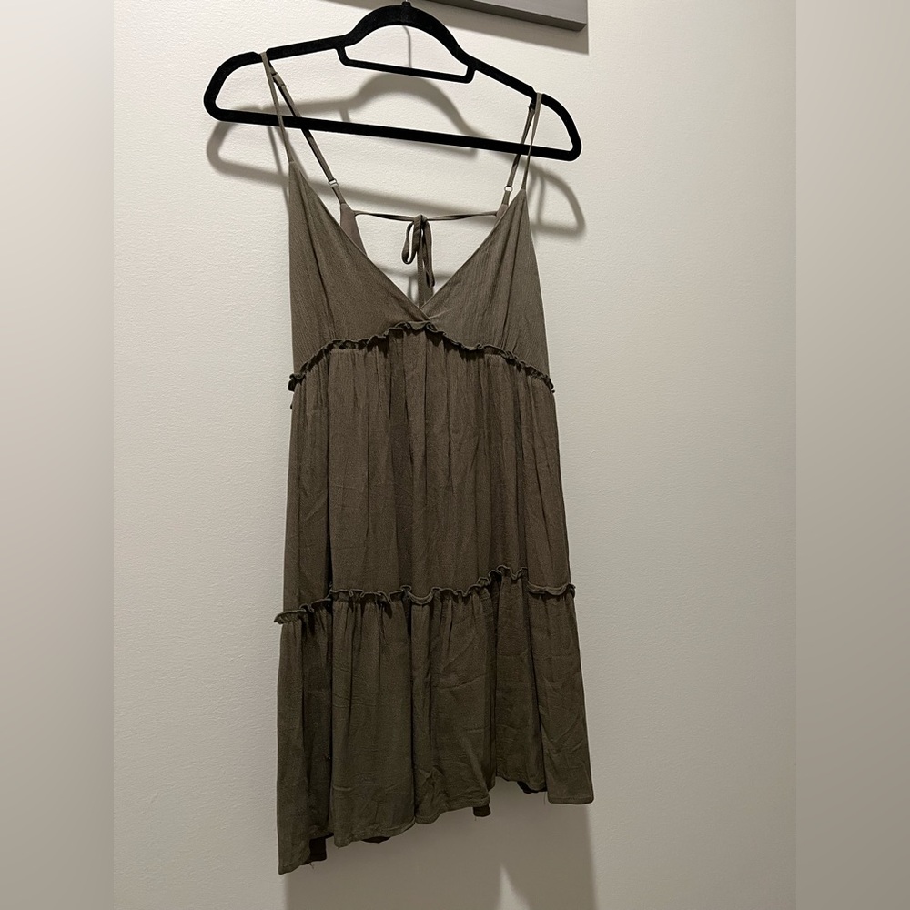 Wishlist Apparel Olive Green Dress NWOT
